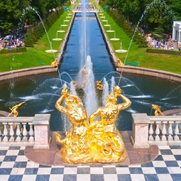 Fountains in Petrodvoret